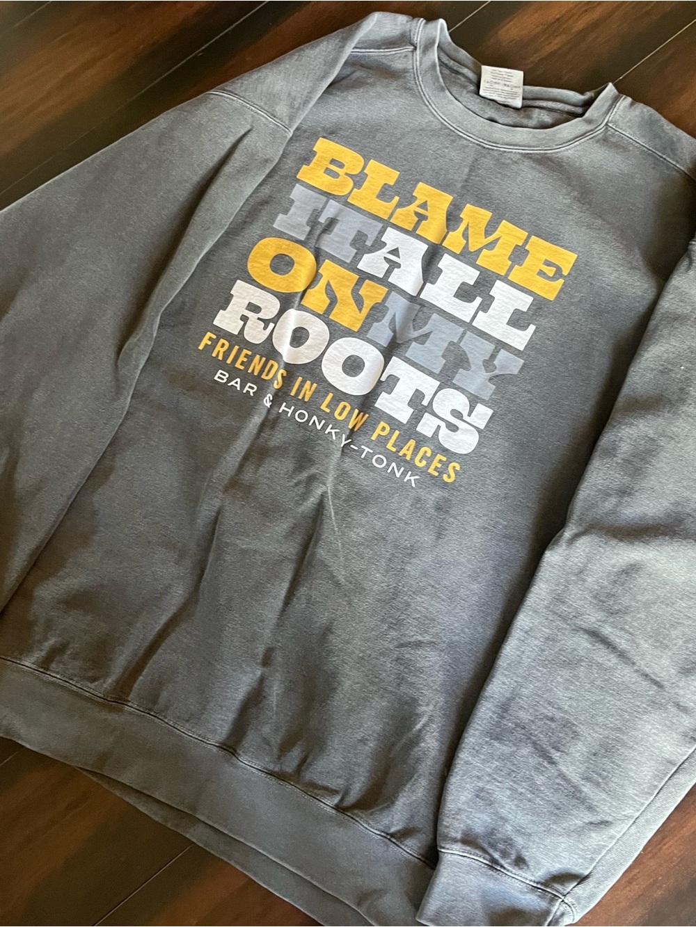 Comfort Colors “Blame It On My Roots” Sweatshirt
